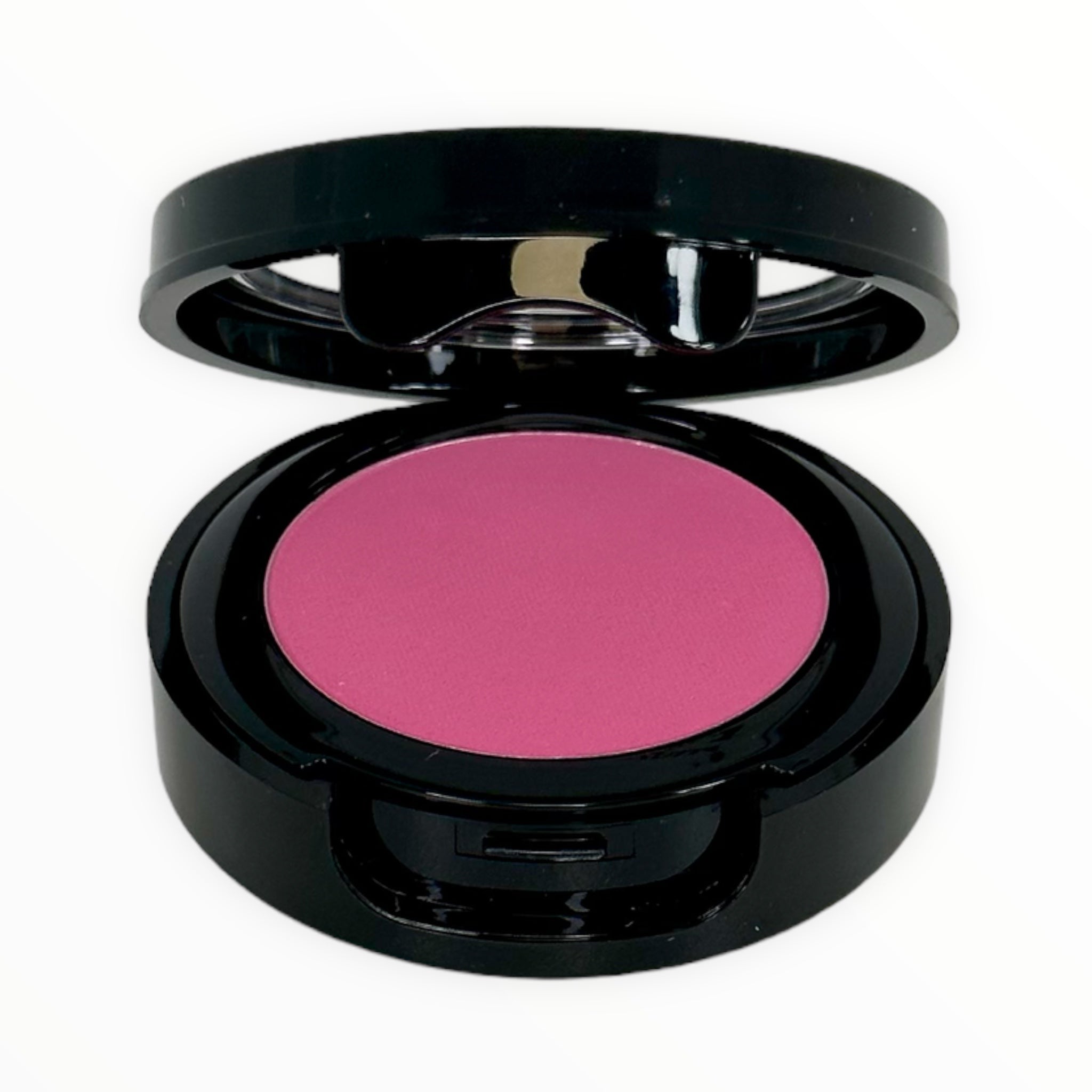 The cool bubblegum pink blush trend on light neutral olive skin