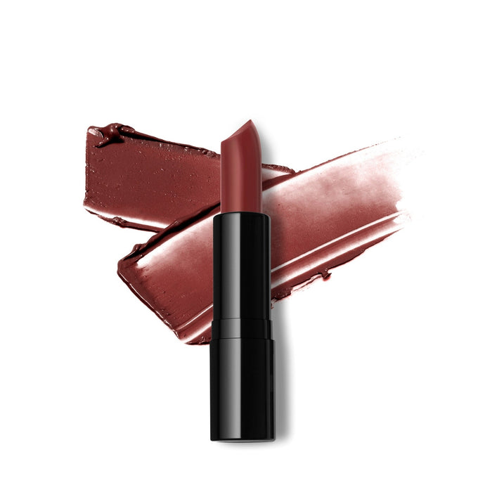 SEDUCTIVE SCARLET CREAM LIPSTICK-Brown Red, Warm Yellow Undertone