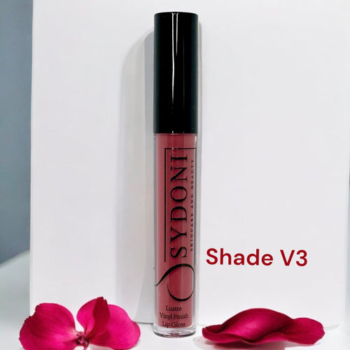 SHADE V3 LUSTRE VINYL FINISH LIPLGLOSS - Medium Berry with Pink undertone