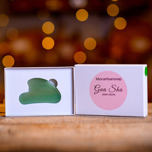 Gua Sha Facial Massaging Tool | Jade and Quartz